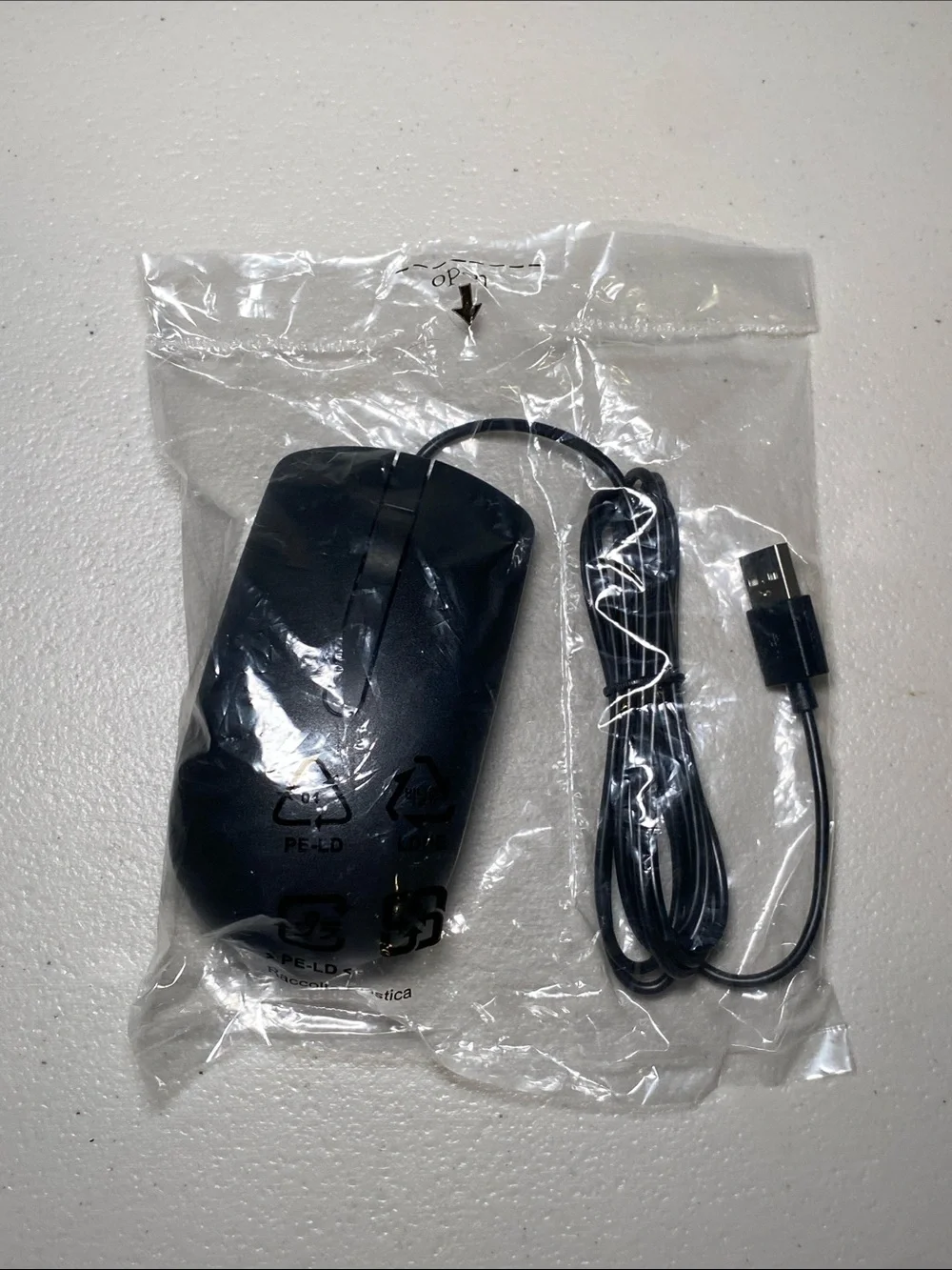 Dell Black Wired USB Mouse
